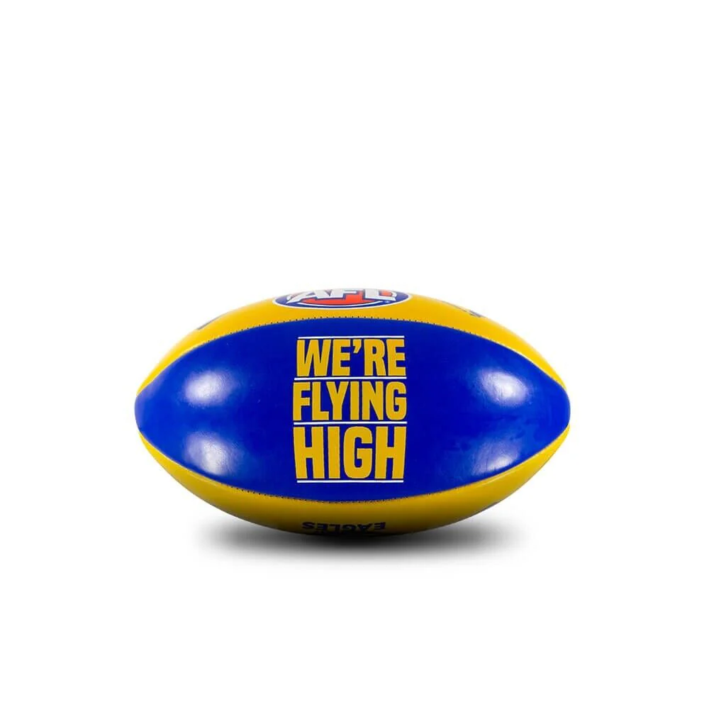AFL PVC Mascot Football - West Coast Eagles - 20cm Ball - Image 2