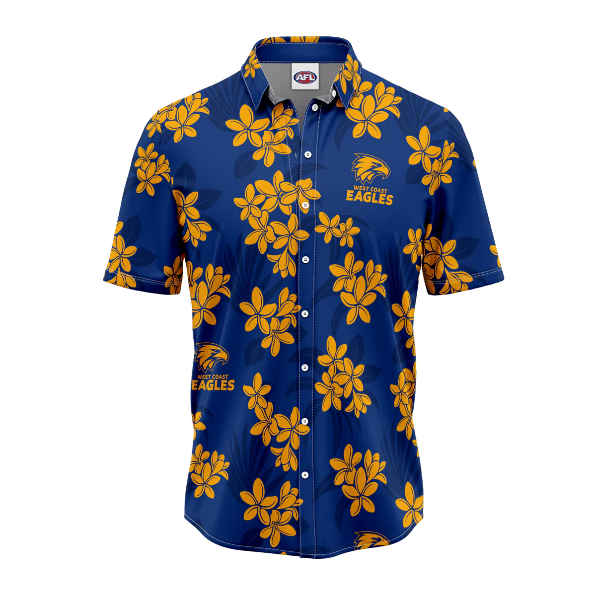 AFL 'Reef' Hawaiian Shirt - West Coast Eagles - Adult - Mens