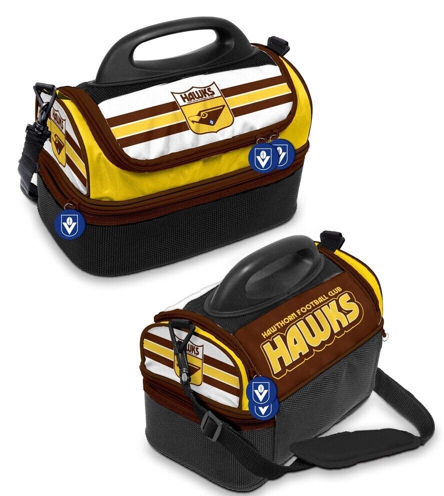 AFL Retro Dome Cooler Bag - Hawthorn Hawks - Insulated - Lunch Box - Image 2