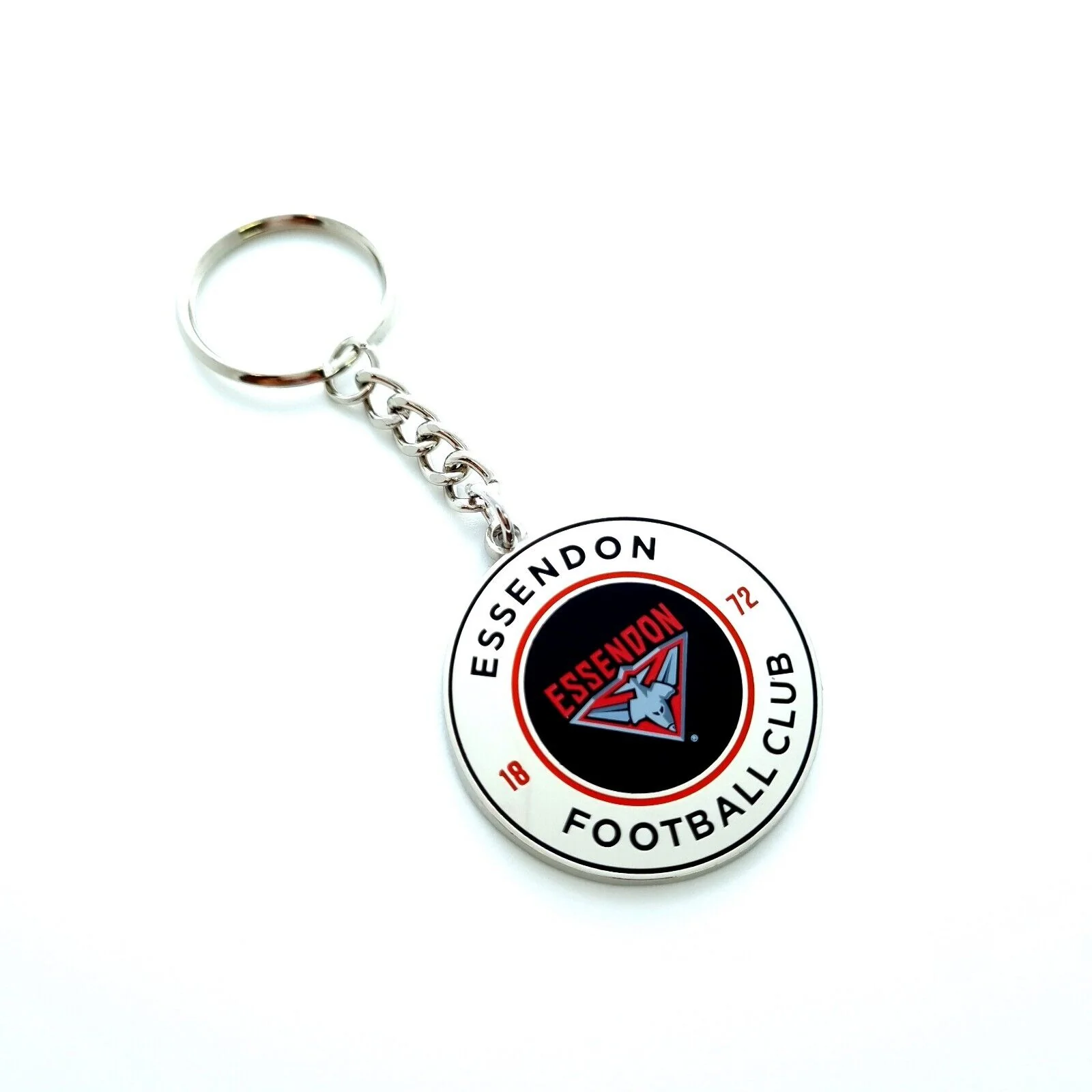 AFL Round Key Ring - Essendon Bombers - Keyring - Aussie Rules - TROFE - Image 2