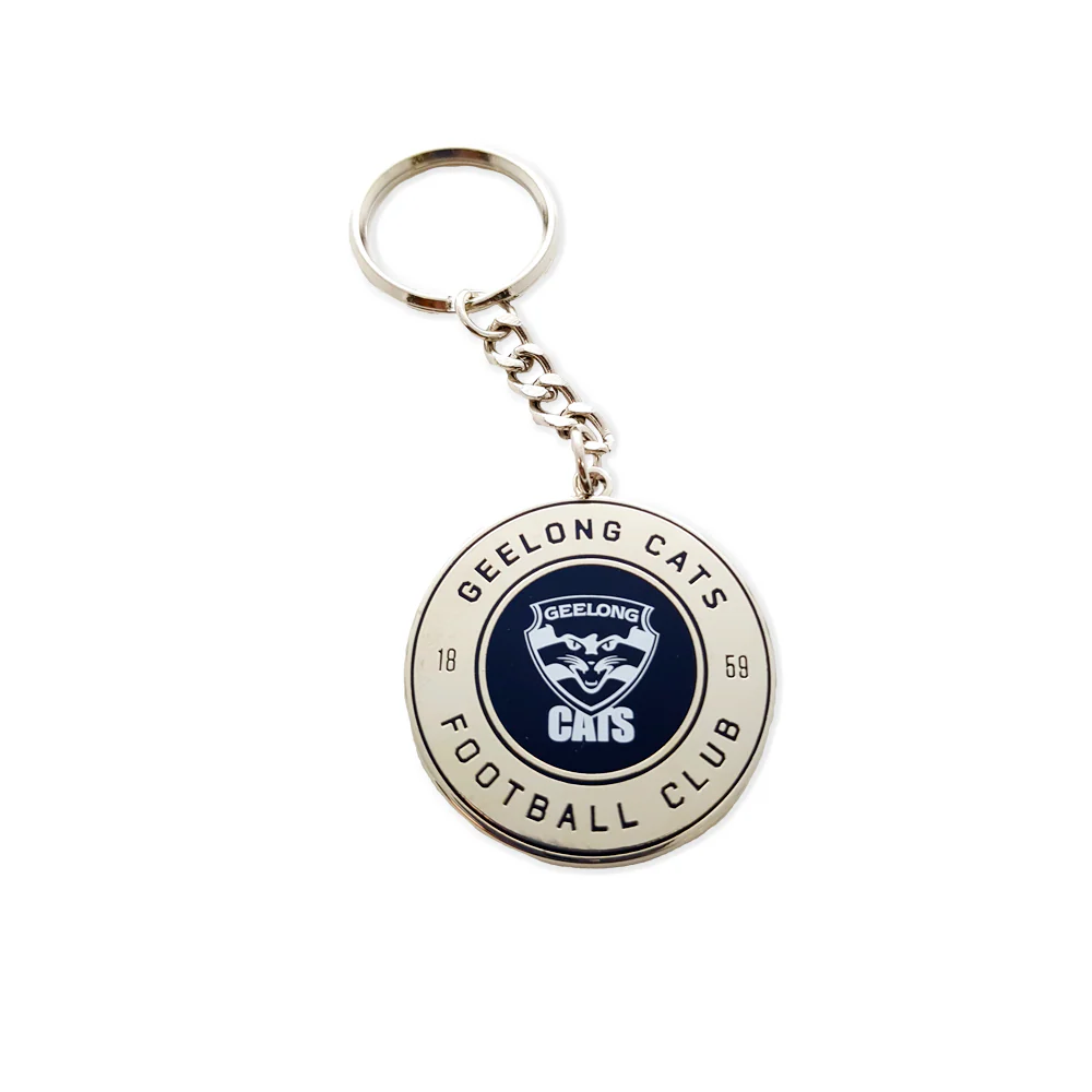 AFL Round Key Ring - Geelong Cats - Keyring - Aussie Rules - TROFE - Image 2