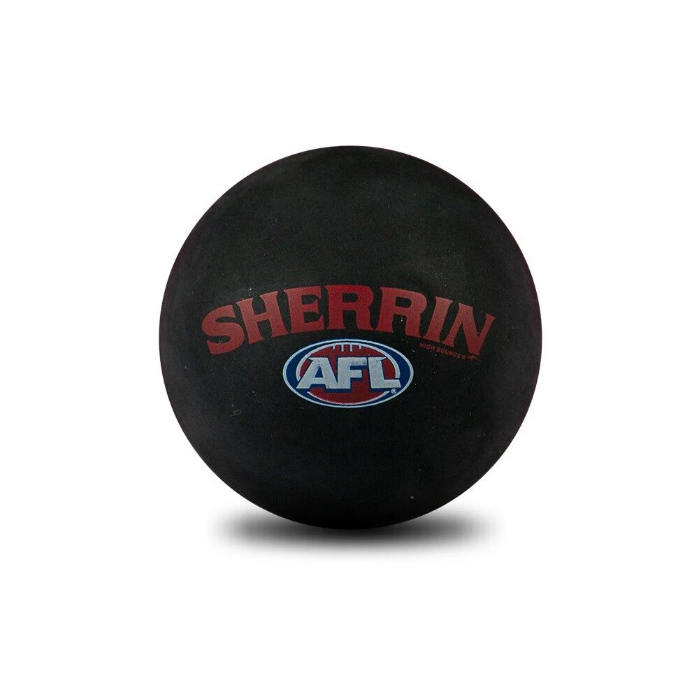 AFL Rubber High Bounce Hand Ball - Essendon Bombers - Single - 6cm - Image 2