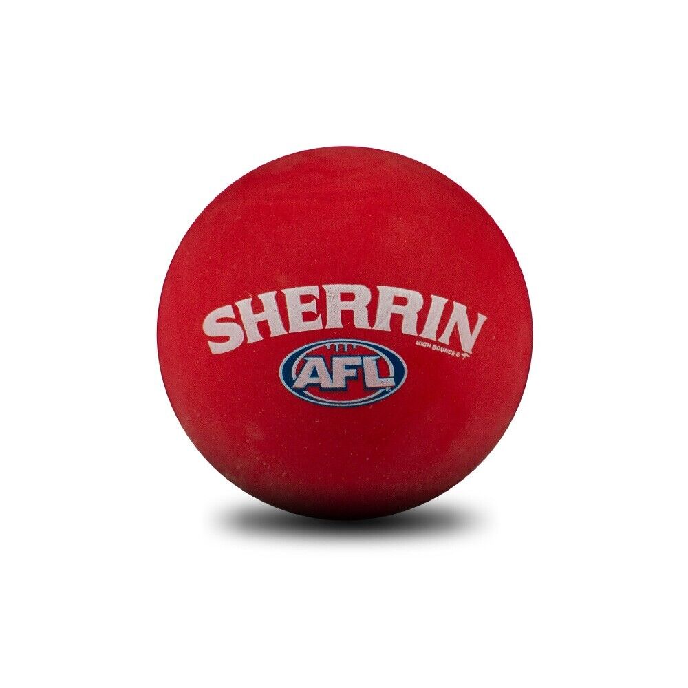 AFL Rubber High Bounce Hand Ball - Western Bulldogs - Single - 6cm - Image 2
