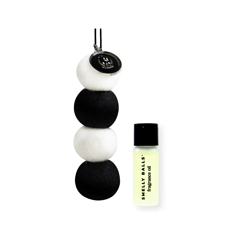 AFL Smelly Balls Set - Collingwood Magpies - Re-useable Car Air Freshener - Image 2