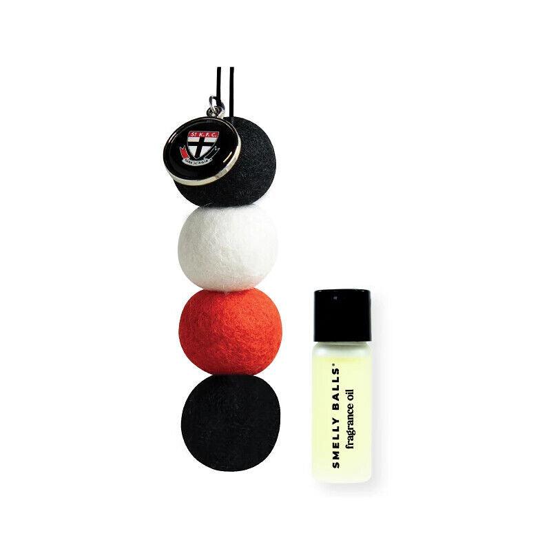 AFL Smelly Balls Set - St Kilda Saints - Re-useable Car Air Freshener - Image 2
