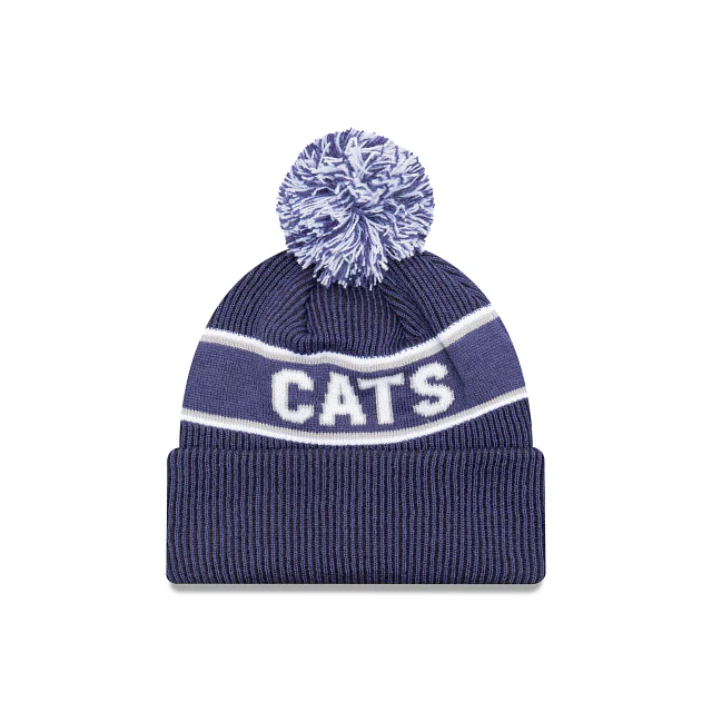 AFL Team Colours Beanie - Geelong Cats - Adult - Unisex - Hat - Image 2