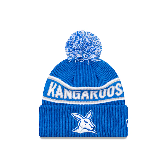 AFL Team Colours Beanie - North Melbourne Kangaroos - Adult - Unisex - Hat