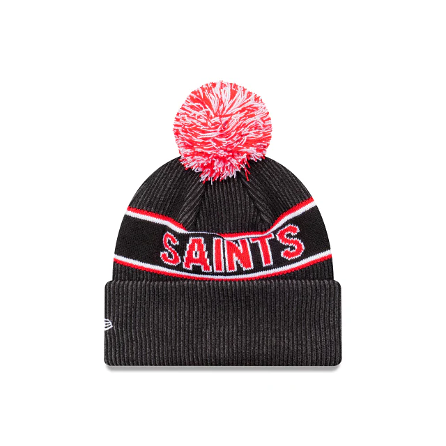 AFL Team Colours Beanie - St Kilda Saints - Adult - Unisex - Hat - Image 2