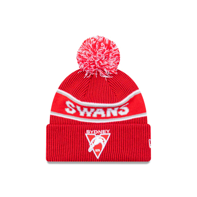AFL Team Colours Beanie - Sydney Swans - Adult - Unisex - Hat