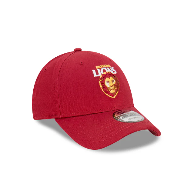 AFL Team Colours Cap - Brisbane Lions - Adult - Unisex - 9FORTY - Hat - Image 4