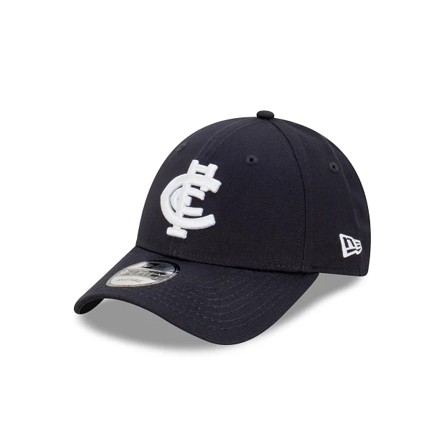 AFL Team Colours Cap - Carlton Blues - Adult - Unisex - 9FORTY - Hat - Image 2