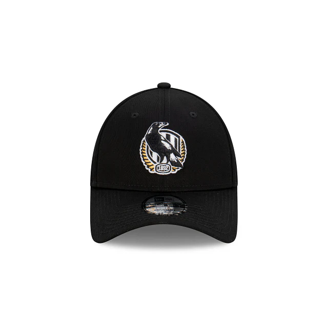 AFL Team Colours Cap - Collingwood Magpies - Adult - Unisex - 9FORTY - Hat
