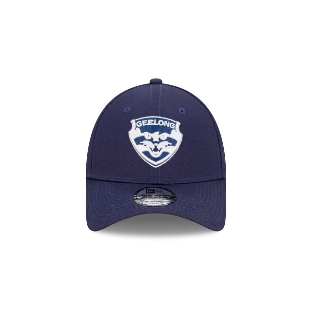 AFL Team Colours Cap - Geelong Cats - Adult - Unisex - 9FORTY - Hat
