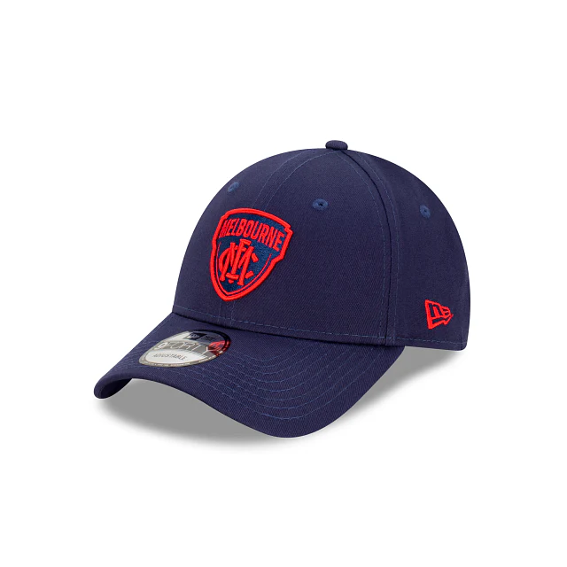 AFL Team Colours Cap - Melbourne Demons - Adult - Unisex - 9FORTY - Hat - Image 2