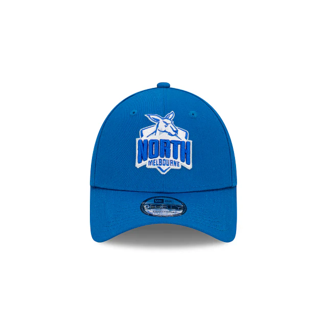 AFL Team Colours Cap - North Melbourne Kangaroos - Adult - Unisex - 9FORTY - Hat