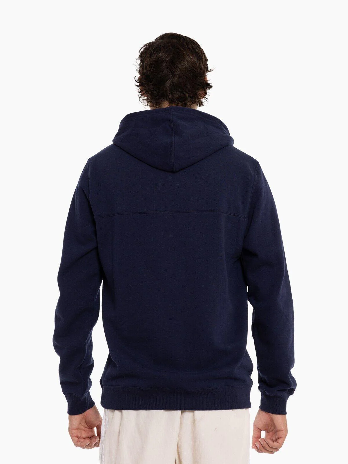 AFL Throwback OTH Hoodie - Carlton Blues - Adult - Hoody - Jumper - Image 4