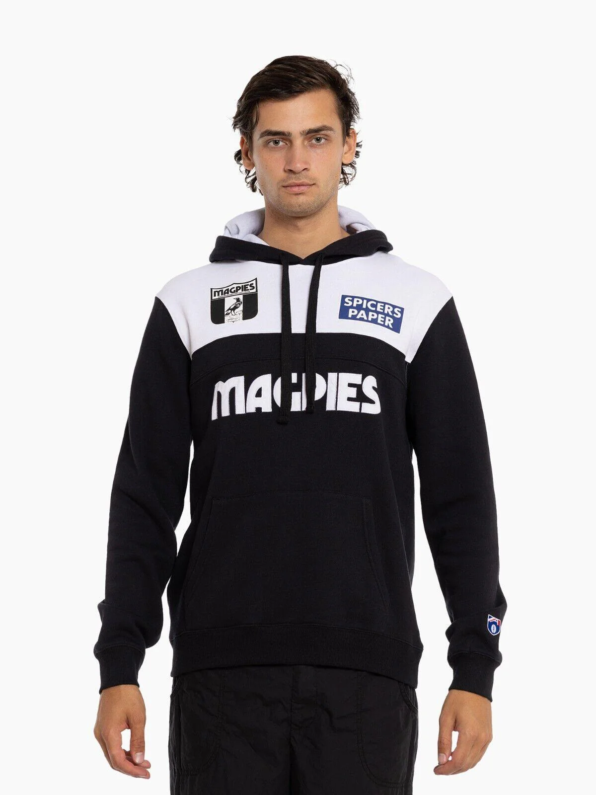 AFL Throwback OTH Hoodie - Collingwood Magpies - Adult - Hoody - Jumper