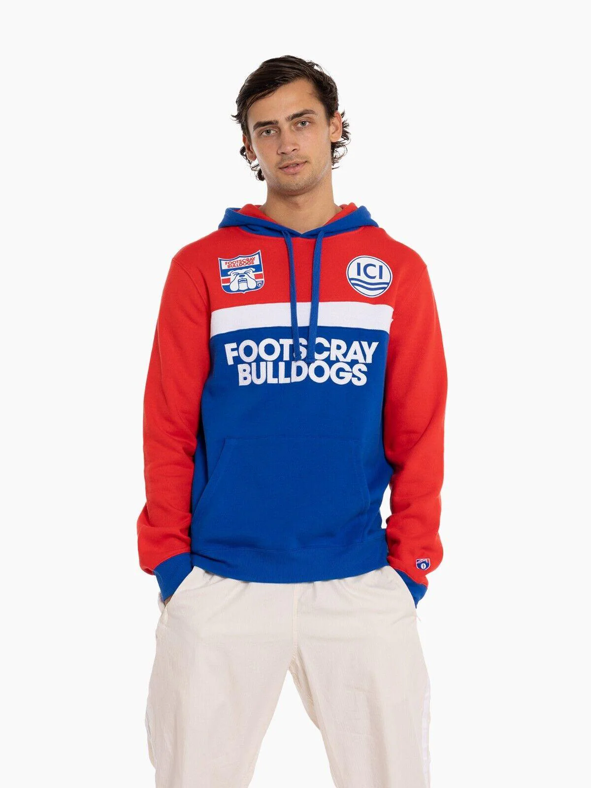 AFL Throwback OTH Hoodie - Western Bulldogs - Adult - Hoody - Jumper - Image 2