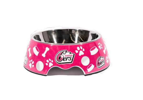 BBL Pet Bowl - Sydney Sixers - Food Water - Dog Cat - Image 2