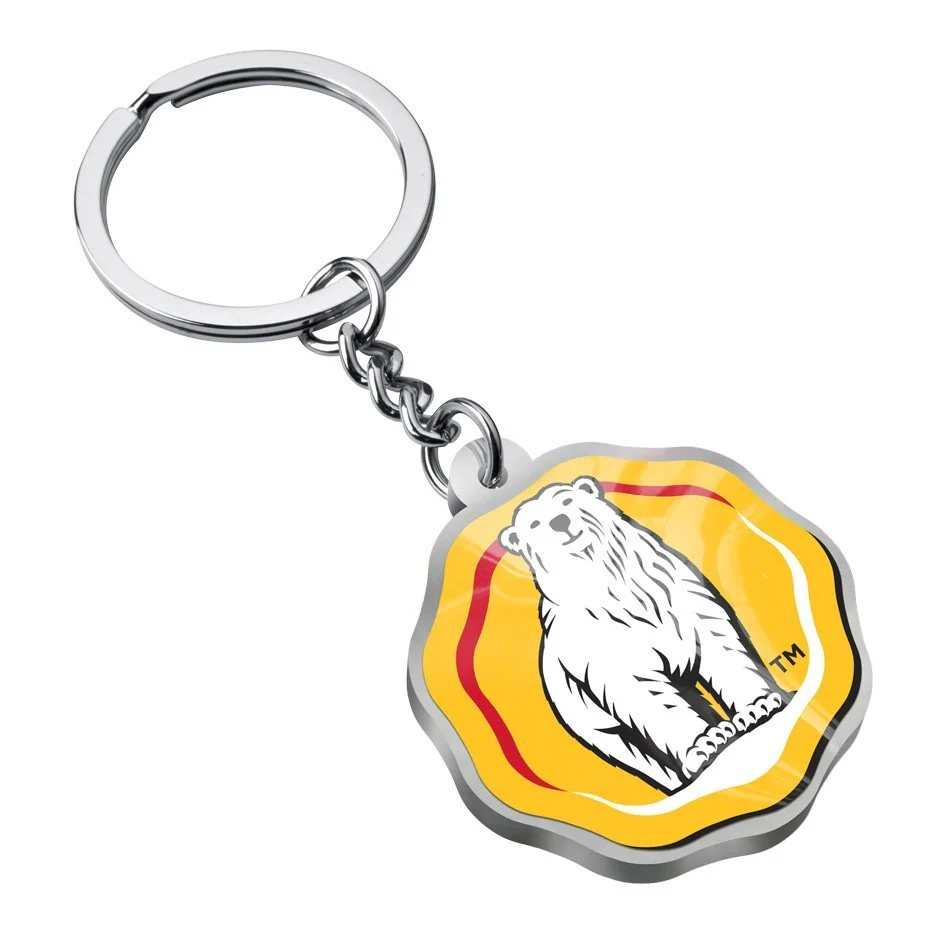 Bundaberg Rum Rosette Key Ring - Bundy Rum - Keyring - Metal