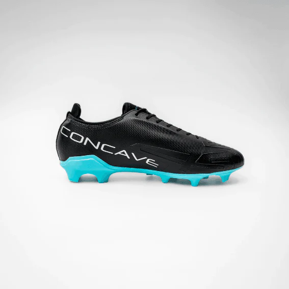 CONCAVE Halo v2 FG Football Boot - Black/Cyan - Mens - Adult - Image 3