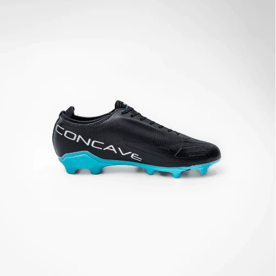 CONCAVE Halo v2 FG Football Boot - Black/Cyan - Youth - Kids - Image 3
