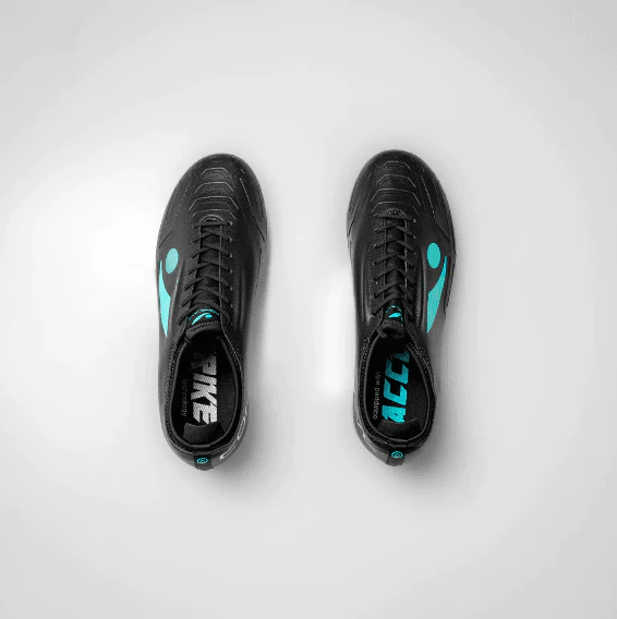 CONCAVE Halo v2 FG Football Boot - Black/Cyan - Youth - Kids - Image 5