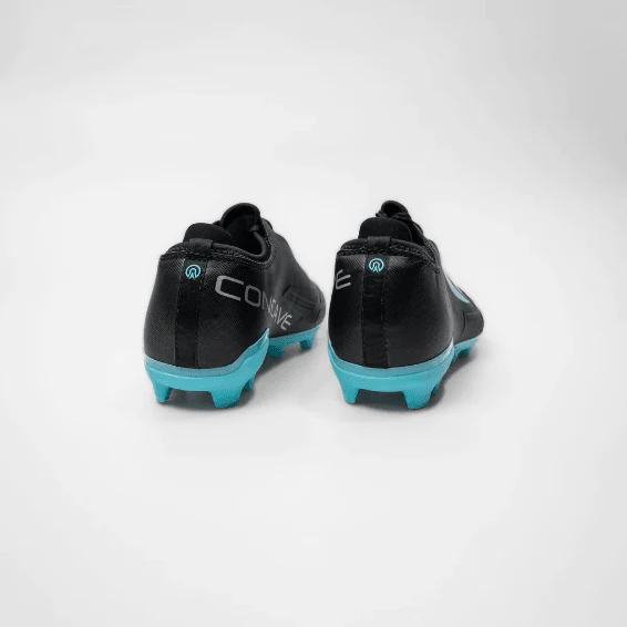 CONCAVE Halo v2 FG Football Boot - Black/Cyan - Youth - Kids - Image 6