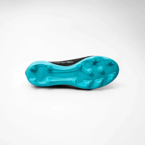 CONCAVE Halo v2 FG Football Boot - Black/Cyan - Youth - Kids - Image 7