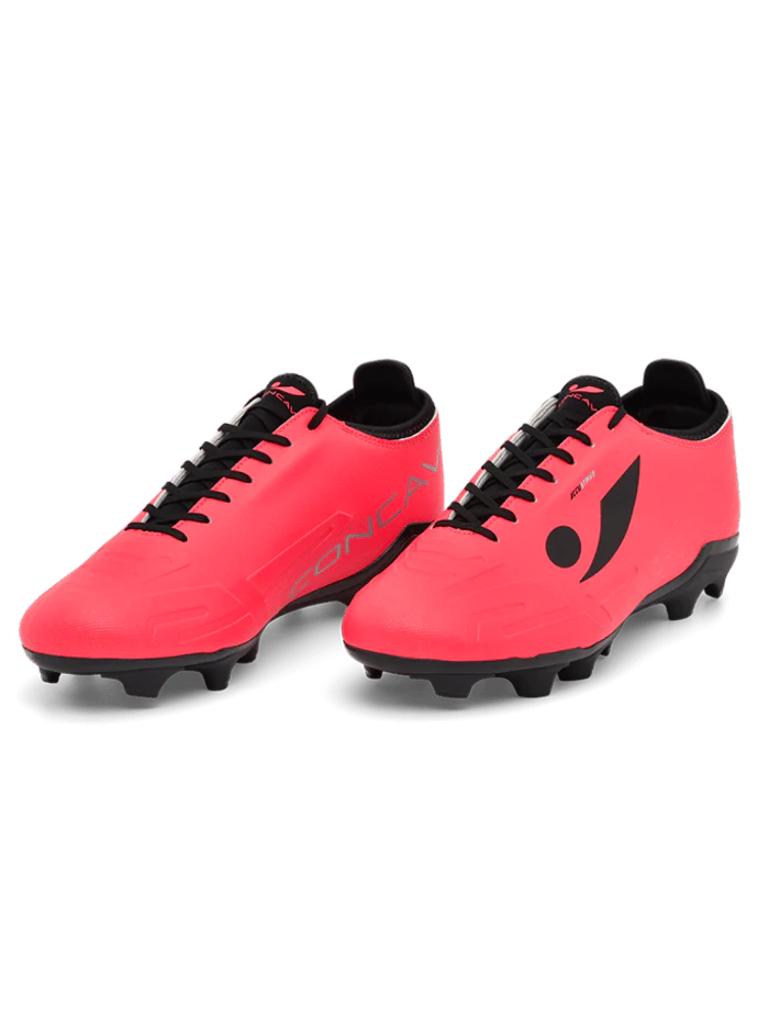 CONCAVE Halo V2 FG Football Boots - Solar Black - Youth - Kids - Image 7