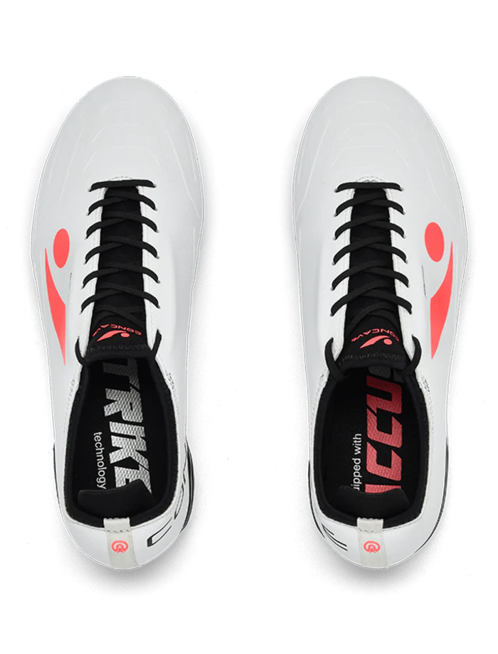 CONCAVE Halo V2 FG Football Boots - White Solar Black - Youth - Kids - Image 6