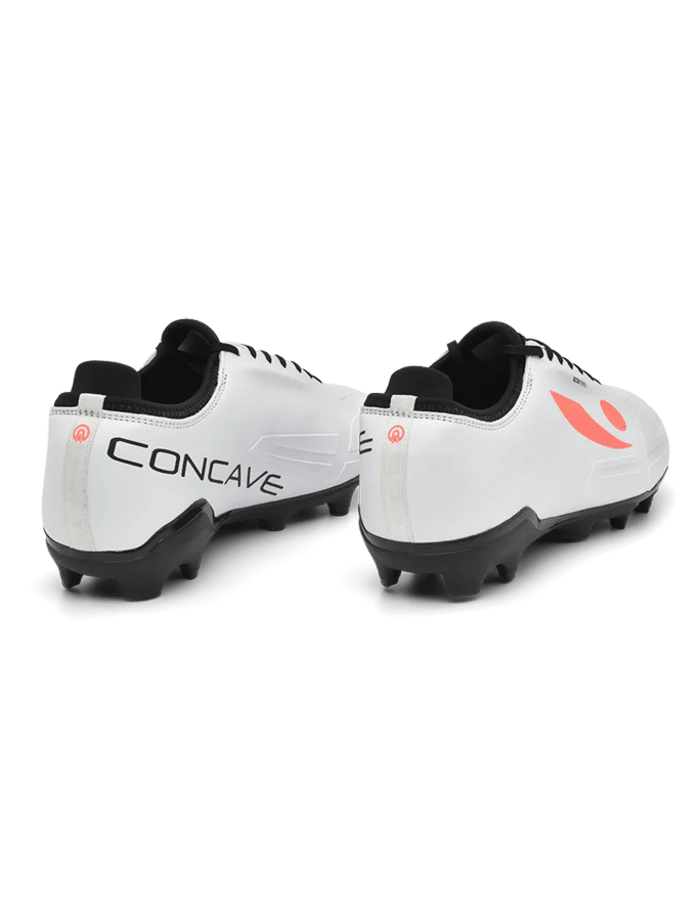CONCAVE Halo V2 FG Football Boots - White Solar Black - Youth - Kids - Image 8