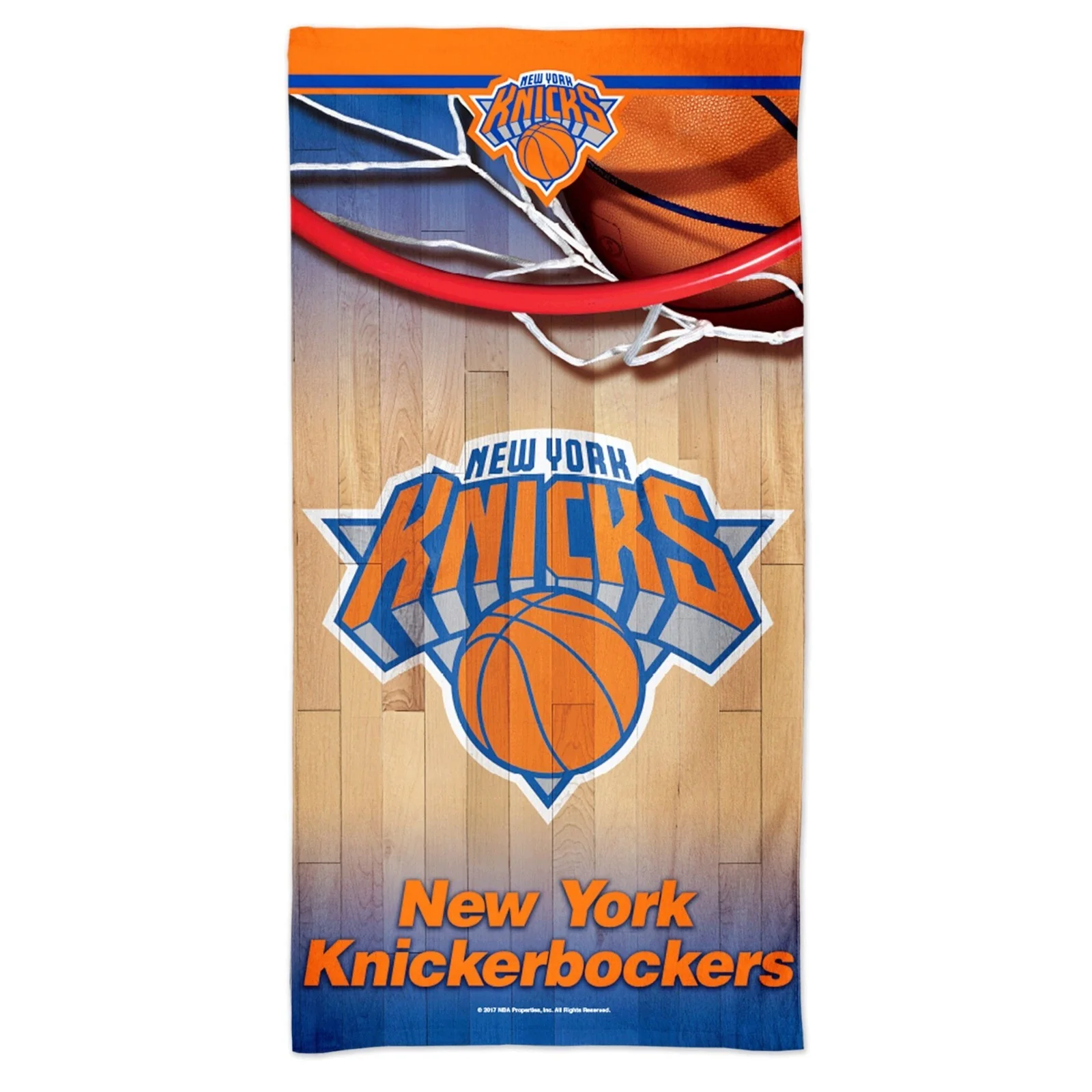 NBA Beach Towel - New York Knicks - Team Logo - 76cm x 152cm