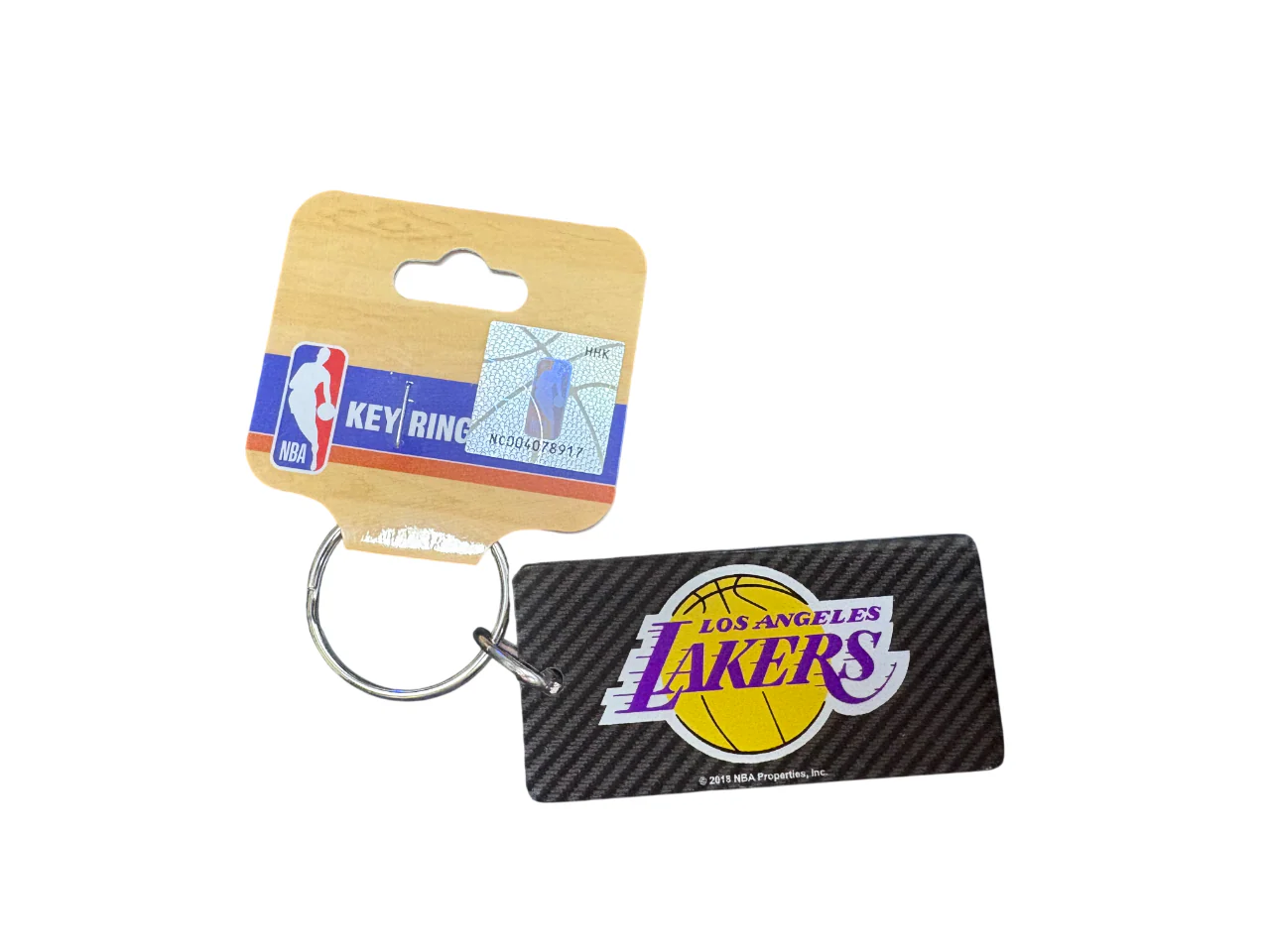 NBA Mirror Keyring - Los Angeles Lakers - Key Ring - Team Logo