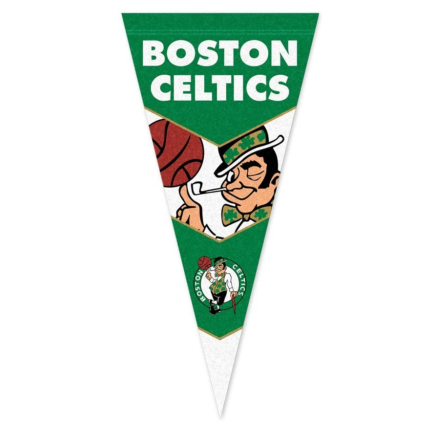 NBA Pennant Flag - Boston Celtics - Felt - Single - Image 2