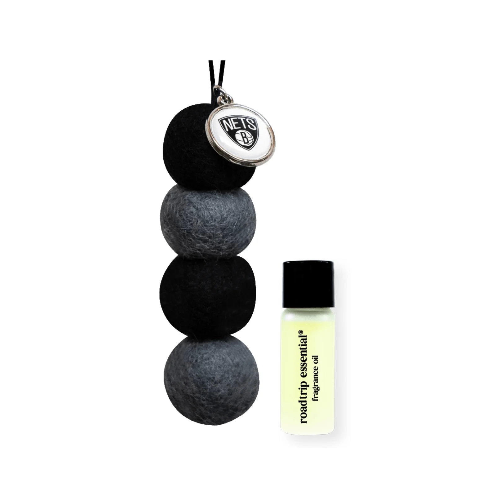 NBA Smelly Balls Set - Brooklyn Nets - Re-useable Car Air Freshener - Image 3