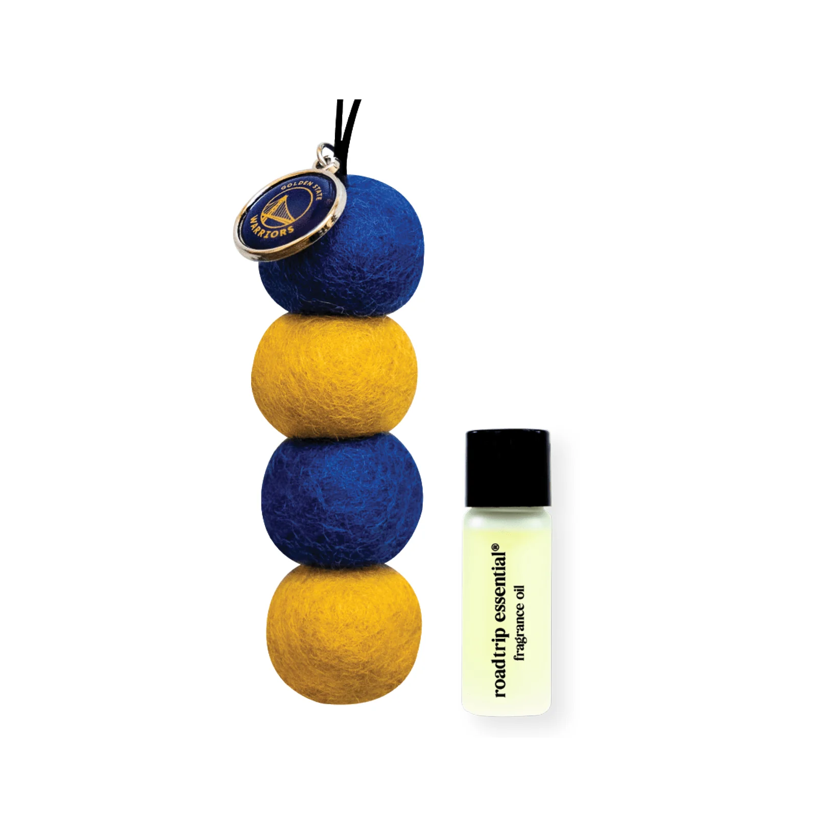 NBA Smelly Balls Set - Golden State Warriors - Re-useable Car Air Freshener - Image 3
