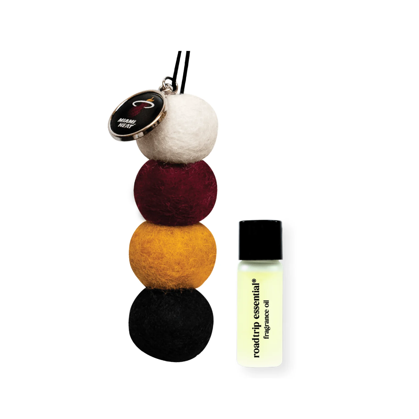 NBA Smelly Balls Set - Miami Heat - Re-useable Car Air Freshener - Image 3