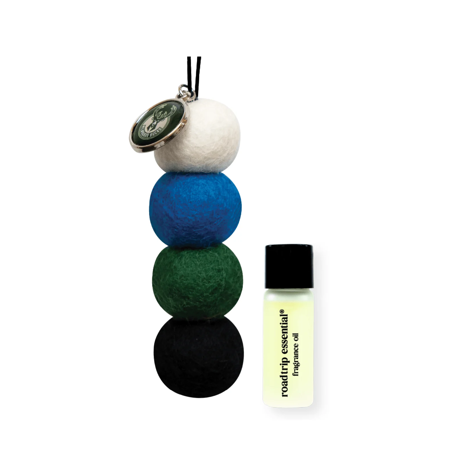 NBA Smelly Balls Set - Milwaukee Bucks - Re-useable Car Air Freshener - Image 3