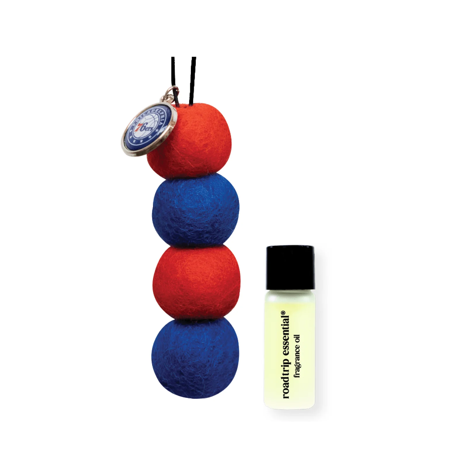 NBA Smelly Balls Set - Philadelphia 76ers - Re-useable Car Air Freshener - Image 3