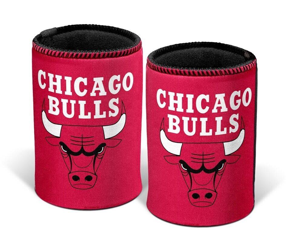 NBA Stubby Can Cooler - Chicago Bulls - Rubber Base - Single - Image 2