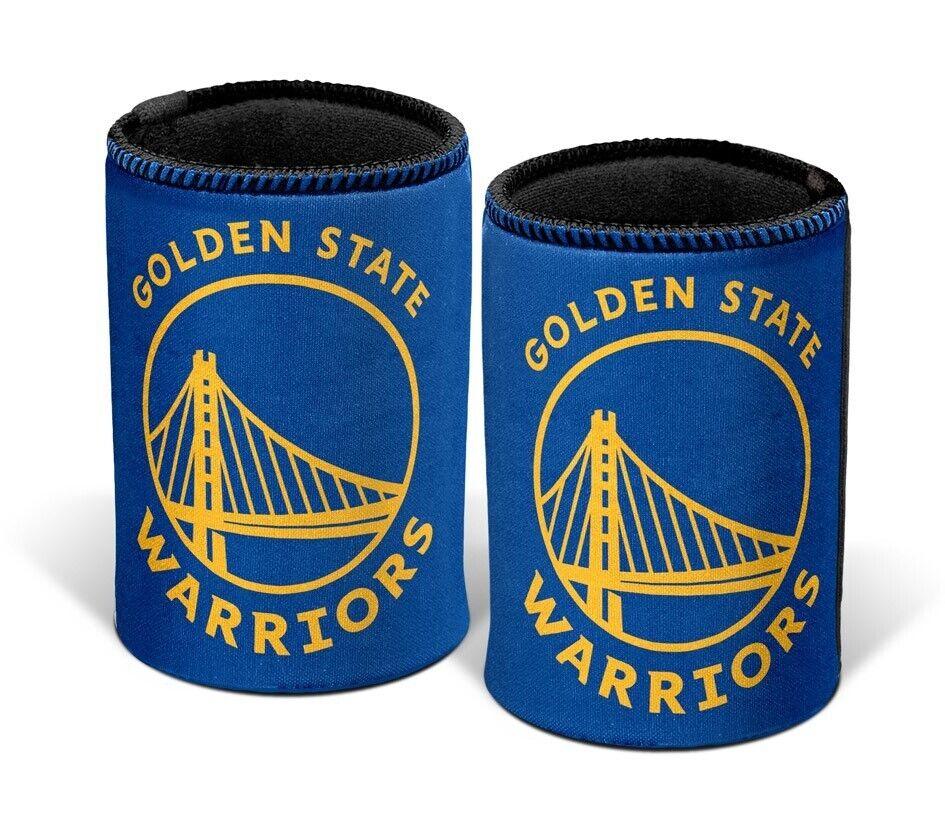 NBA Stubby Can Cooler - Golden State Warriors - Rubber Base - Single - Image 2