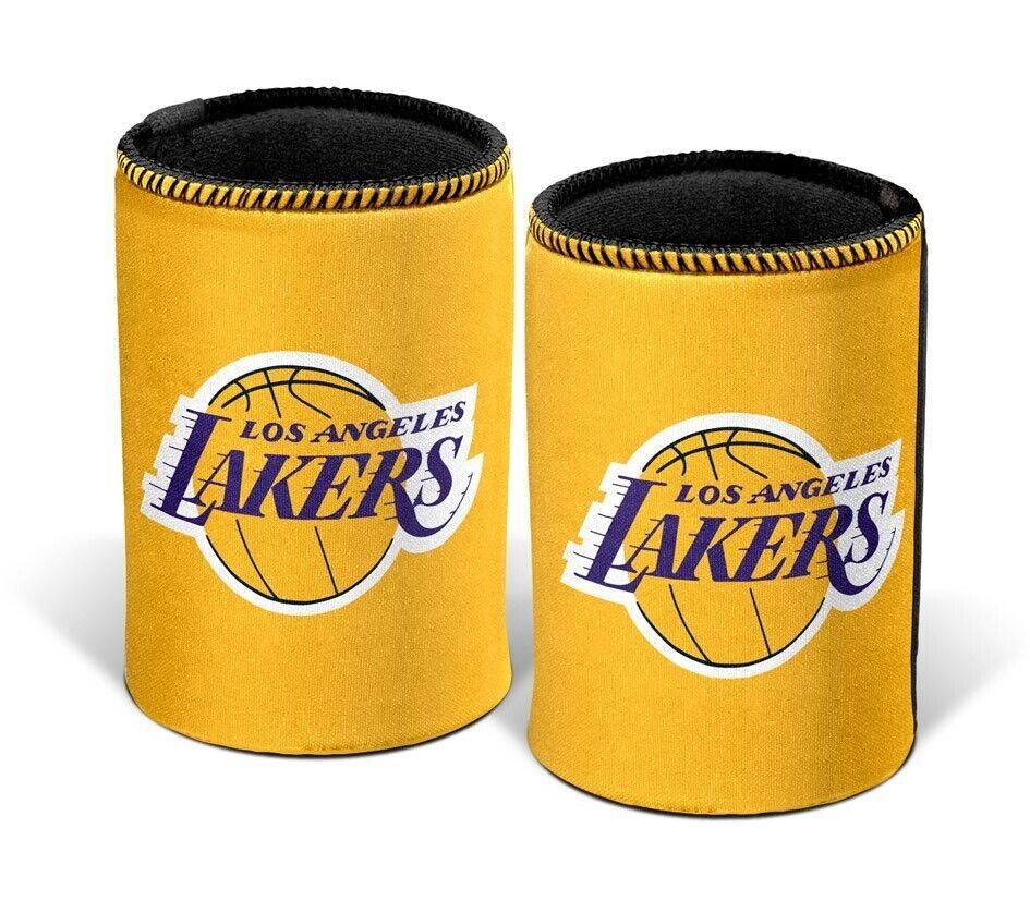 NBA Stubby Can Cooler - Los Angeles Lakers - Rubber Base - Single - Image 2