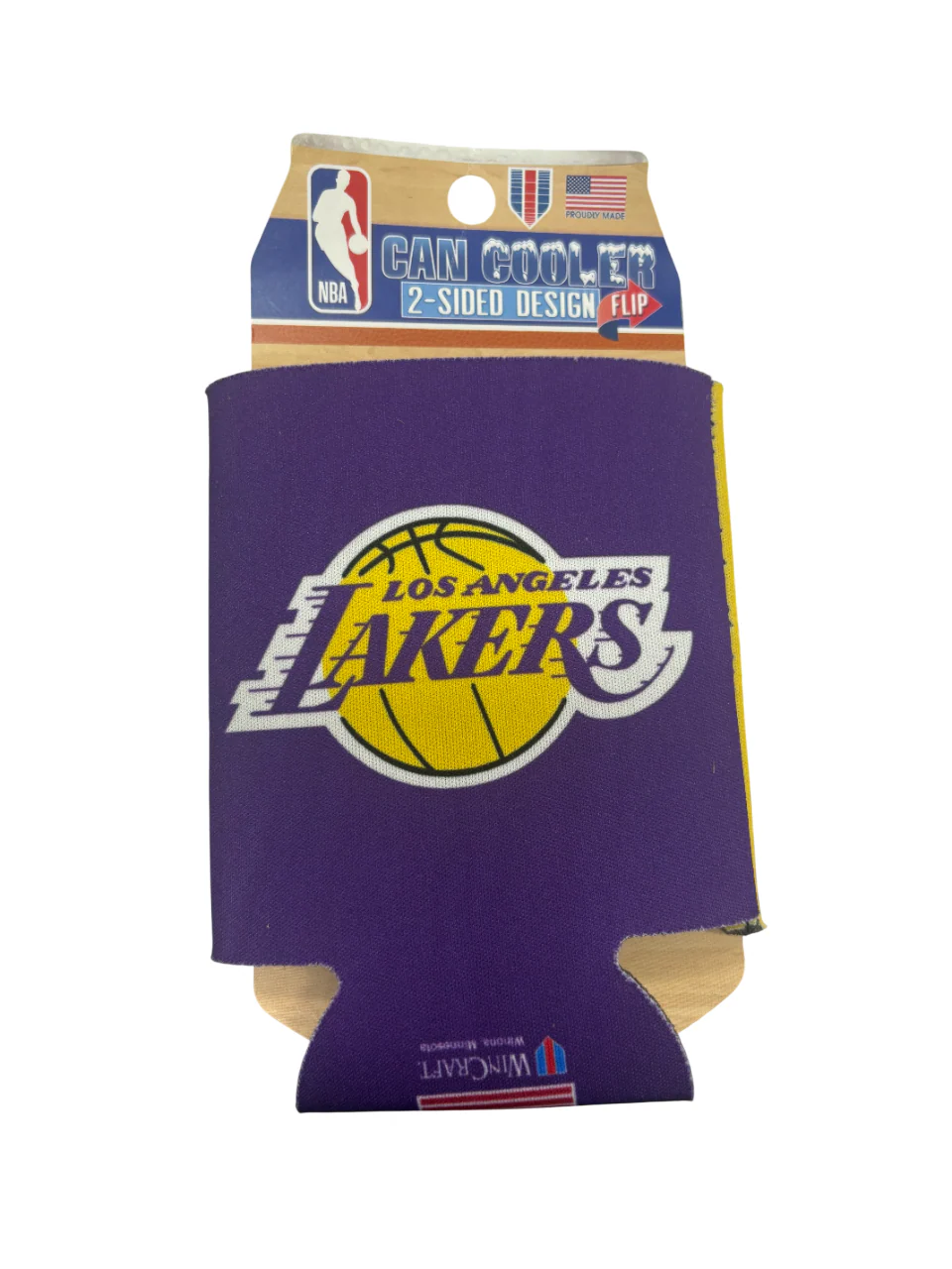 NBA Stubby Cooler - Los Angeles Lakers - 2 Sided Design