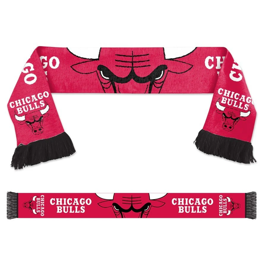 NBA Supporter Scarf - Chicago Bulls - Basketball - Team Logo - Image 2