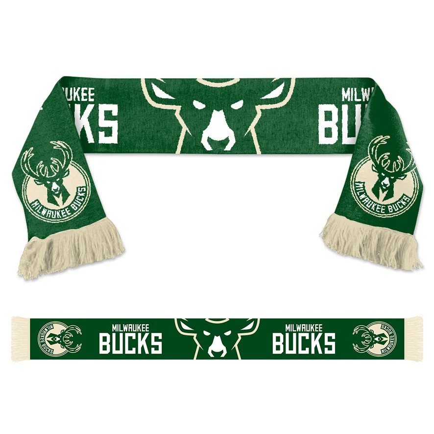 NBA Supporter Scarf - Milwaukee Bucks - Basketball - Team Logo