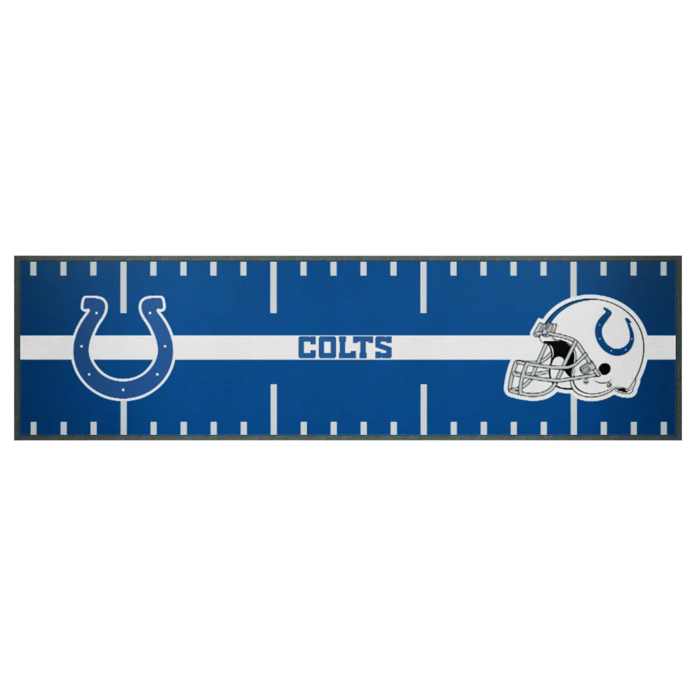NFL Bar Runner - Indianapolis Colts - 25x90cm - Rubber Backed