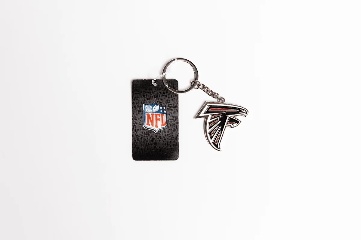 NFL Logo Keyring - Atlanta Falcons - Key Ring - Metal - Image 2