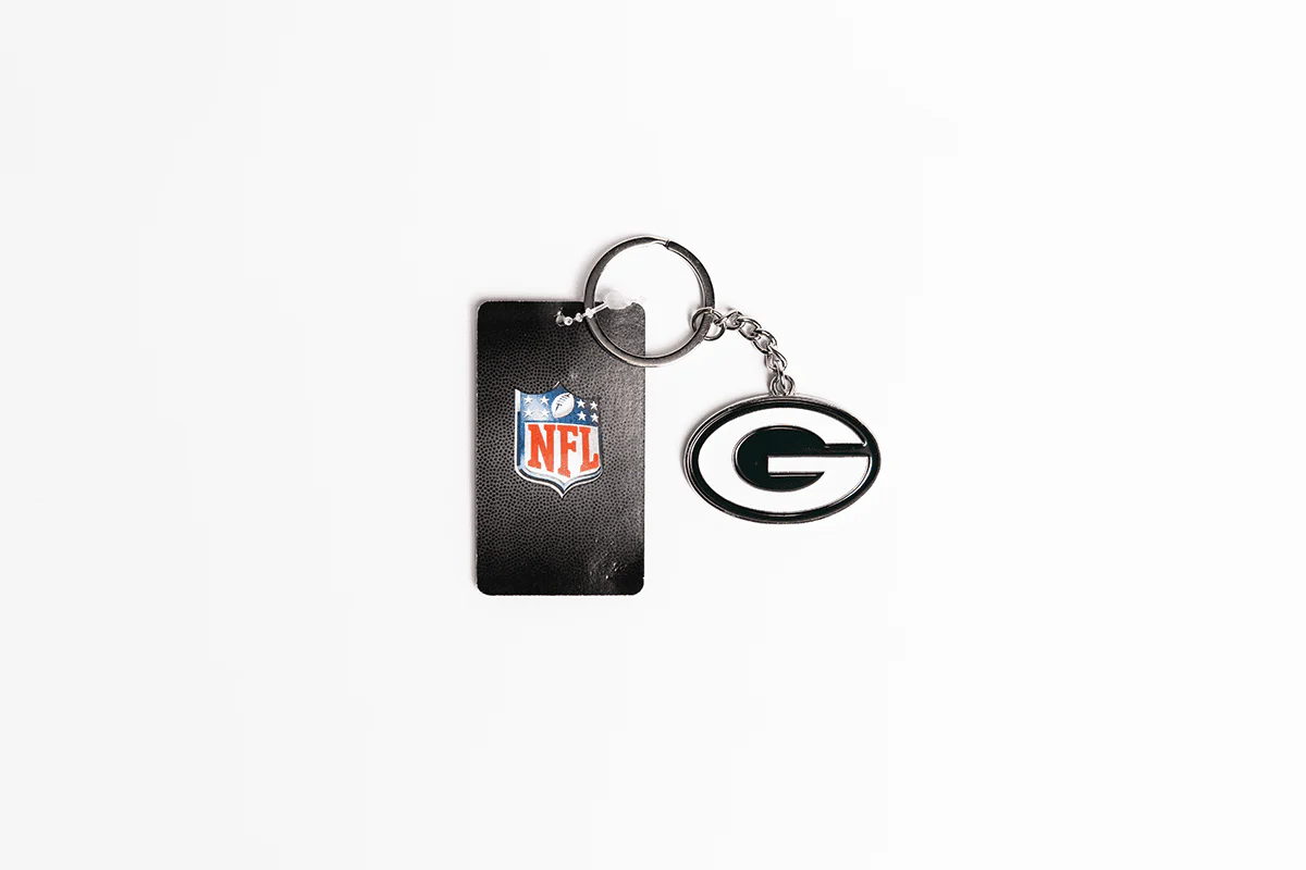 NFL Logo Keyring - Green Bay Packers - Key Ring - Metal - Image 2