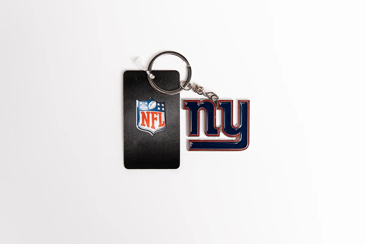 NFL Logo Keyring - New York Giants - Key Ring - Metal - Image 2